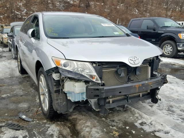 4T3ZA3BB3AU035312 - 2010 TOYOTA VENZA BASE SILVER photo 1