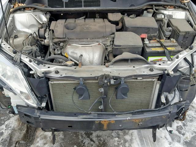 4T3ZA3BB3AU035312 - 2010 TOYOTA VENZA BASE SILVER photo 7