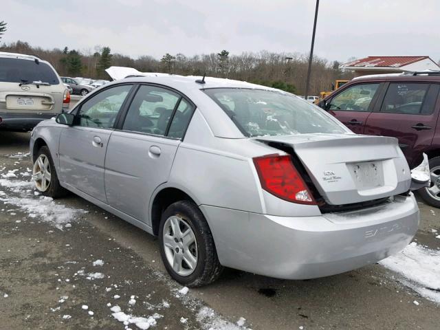 1G8AJ55F97Z170756 - 2007 SATURN ION LEVEL SILVER photo 3