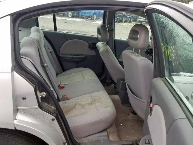 1G8AJ55F97Z170756 - 2007 SATURN ION LEVEL SILVER photo 6