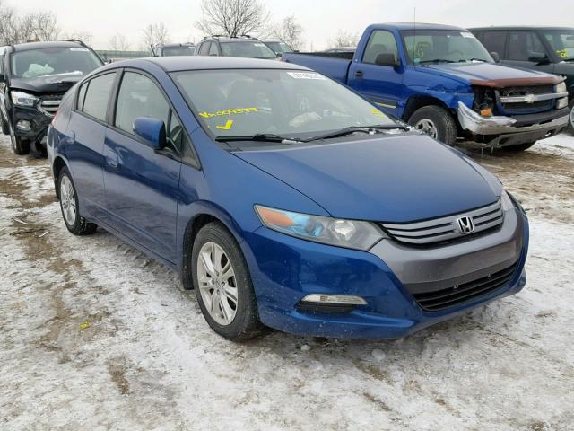 JHMZE2H75BS009577 - 2011 HONDA INSIGHT EX BLUE photo 1