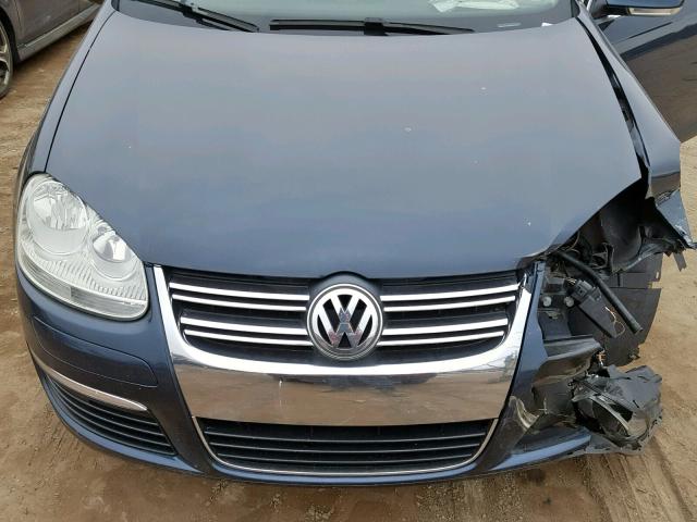 3VWAL71K09M037688 - 2009 VOLKSWAGEN JETTA TDI BLUE photo 7