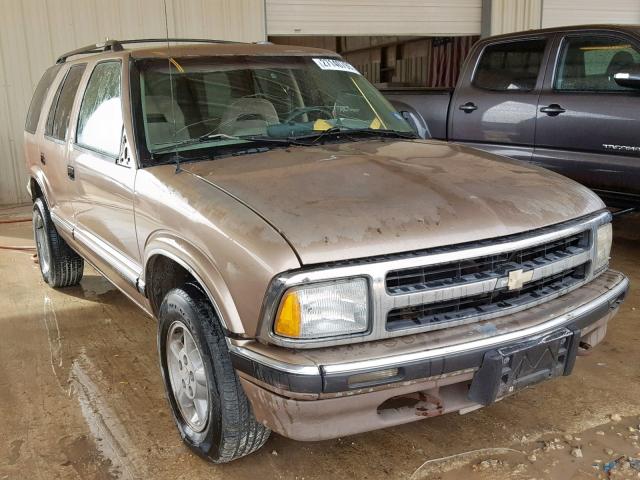 1GNDT13W6V2115915 - 1997 CHEVROLET BLAZER TAN photo 1