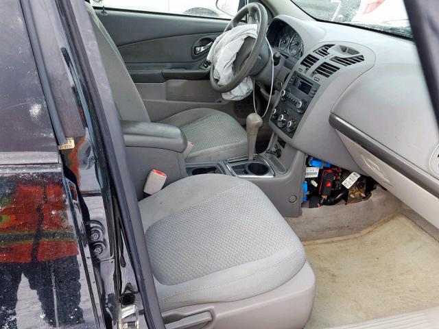 1G1ZS58F17F288313 - 2007 CHEVROLET MALIBU LS BLACK photo 5