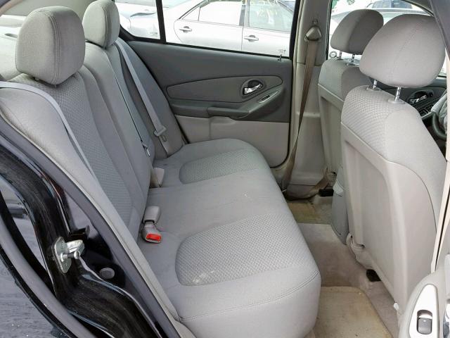 1G1ZS58F17F288313 - 2007 CHEVROLET MALIBU LS BLACK photo 6