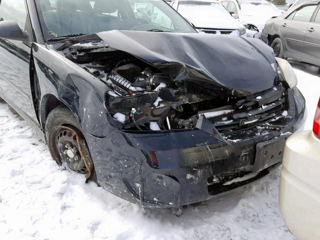 1G1ZS58F17F288313 - 2007 CHEVROLET MALIBU LS BLACK photo 9