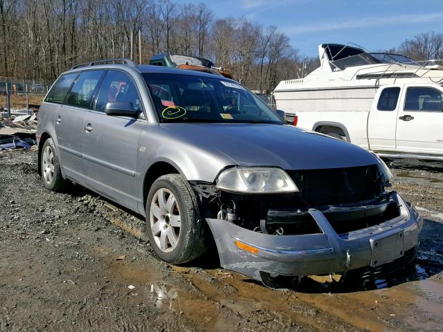 WVWYH63B43E073441 - 2003 VOLKSWAGEN PASSAT GLX GRAY photo 1