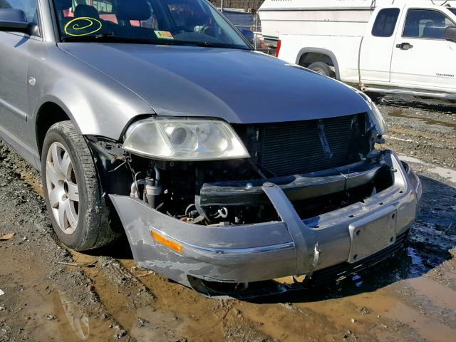 WVWYH63B43E073441 - 2003 VOLKSWAGEN PASSAT GLX 灰色 照片 9