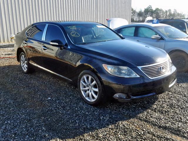 JTHGL46F875016080 - 2007 LEXUS LS 460L BLACK photo 1