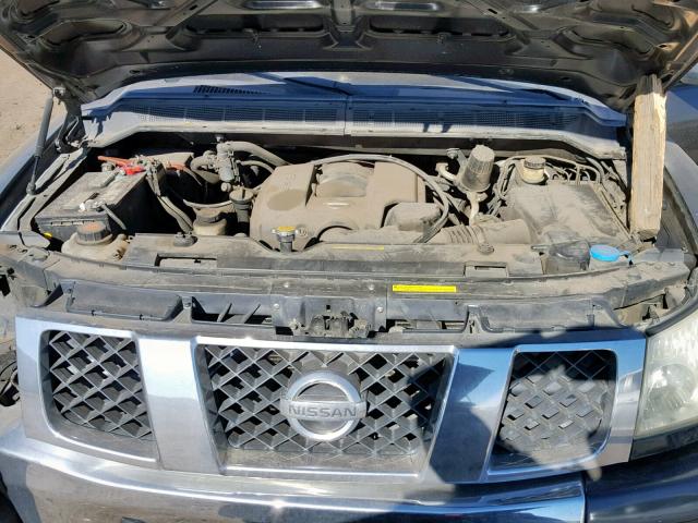 5N1AA08AX4N731764 - 2004 NISSAN ARMADA SE BLACK photo 7