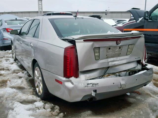 1G6DW677960205530 - 2006 CADILLAC STS SILVER photo 3