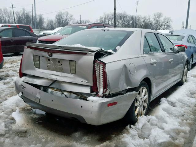 1G6DW677960205530 - 2006 CADILLAC STS SILVER photo 4