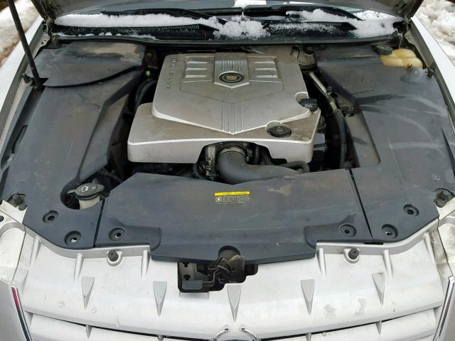 1G6DW677960205530 - 2006 CADILLAC STS SILVER photo 7