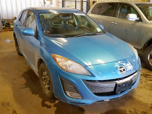 JM1BL1L54B1388697 - 2011 MAZDA 3 S BLUE photo 1