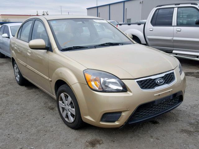 KNADH4A35B6731269 - 2011 KIA RIO BASE GOLD photo 1