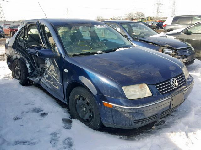 3VWRA69M24M048662 - 2004 VOLKSWAGEN JETTA GL BLUE photo 1