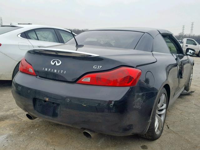 JN1CV6FE4AM354895 - 2010 INFINITI G37 BASE BLACK photo 4