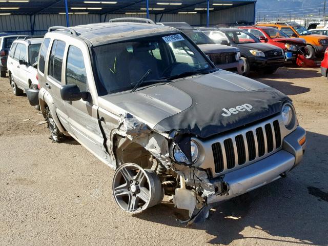 1J4GL38K73W729542 - 2003 JEEP LIBERTY RE GRAY photo 1