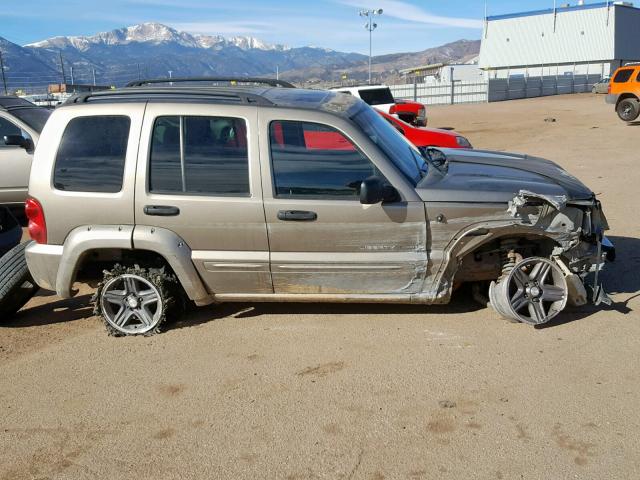 1J4GL38K73W729542 - 2003 JEEP LIBERTY RE GRAY photo 9