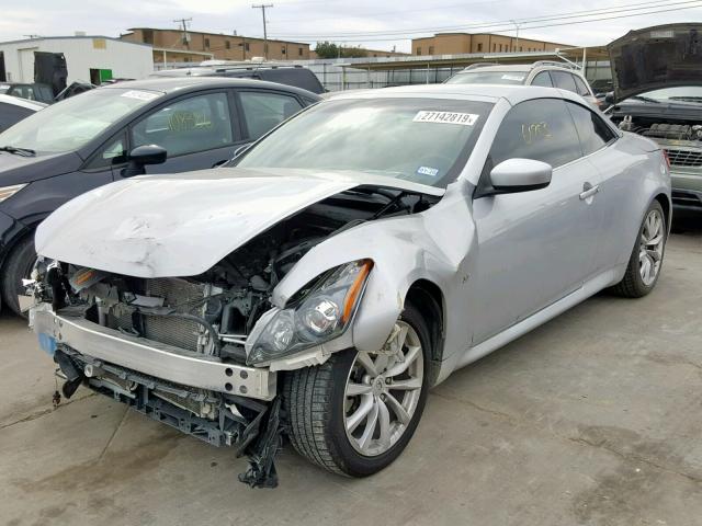 JN1CV6FE3FM810991 - 2015 INFINITI Q60 BASE SILVER photo 2