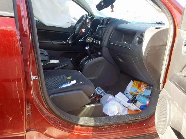 1J4NF1FB4BD197070 - 2011 JEEP COMPASS SP 红色 照片 5