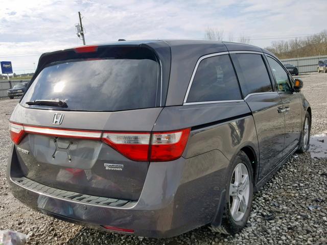 5FNRL5H96CB042399 - 2012 HONDA ODYSSEY TO GRAY photo 4