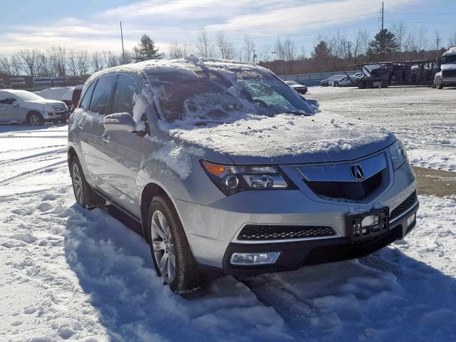 2HNYD2H61DH504709 - 2013 ACURA MDX ADVANC SILVER photo 1