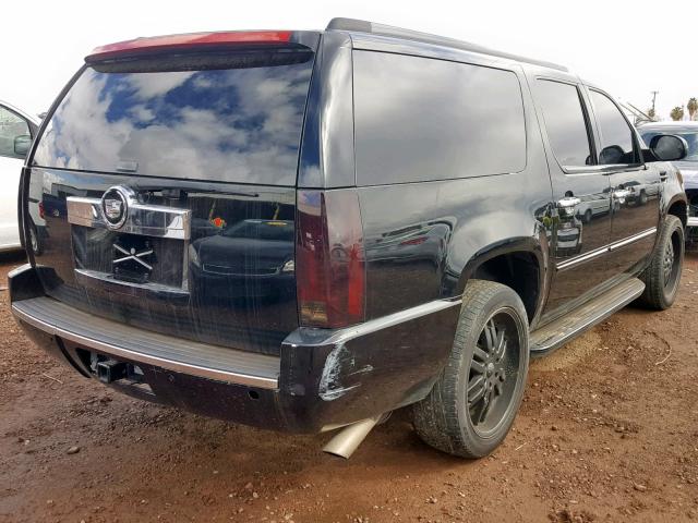 1GYFK66887R285809 - 2007 CADILLAC ESCALADE E BLACK photo 4