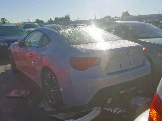 JF1ZNAA18D1731092 - 2013 TOYOTA SCION FR-S BLUE photo 3