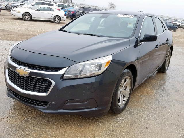 1G11A5SL2FF162345 - 2015 CHEVROLET MALIBU LS GRAY photo 2