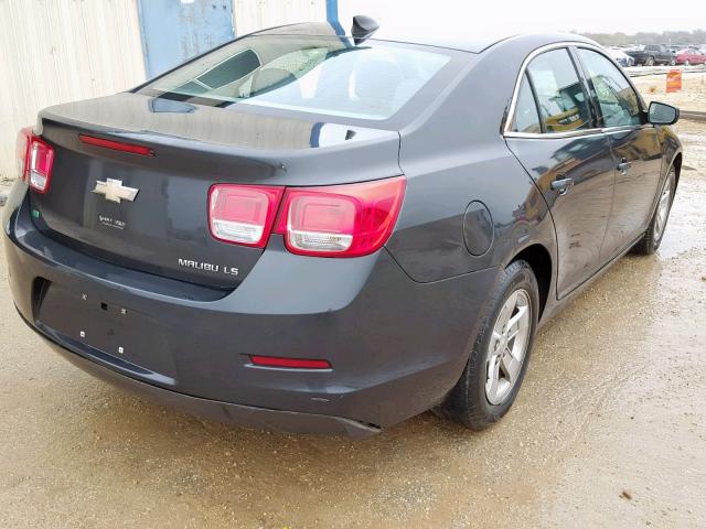 1G11A5SL2FF162345 - 2015 CHEVROLET MALIBU LS GRAY photo 4