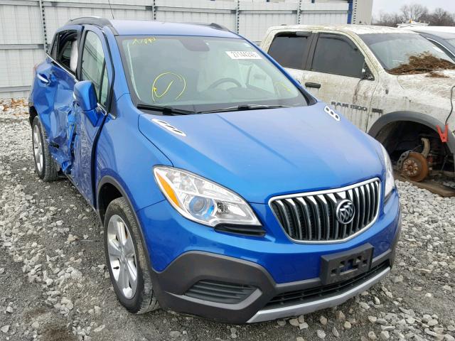 KL4CJESB3FB131307 - 2015 BUICK ENCORE BLUE photo 1