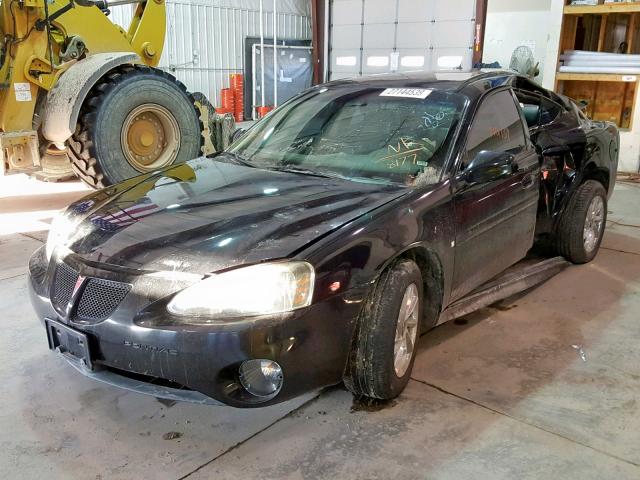 2G2WP552561208177 - 2006 PONTIAC GRAND PRIX BLACK photo 2