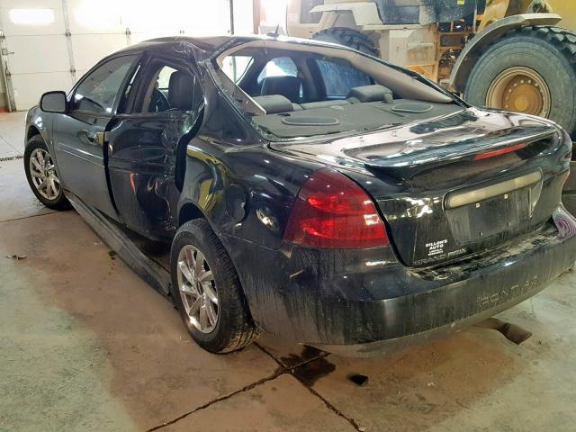 2G2WP552561208177 - 2006 PONTIAC GRAND PRIX BLACK photo 3