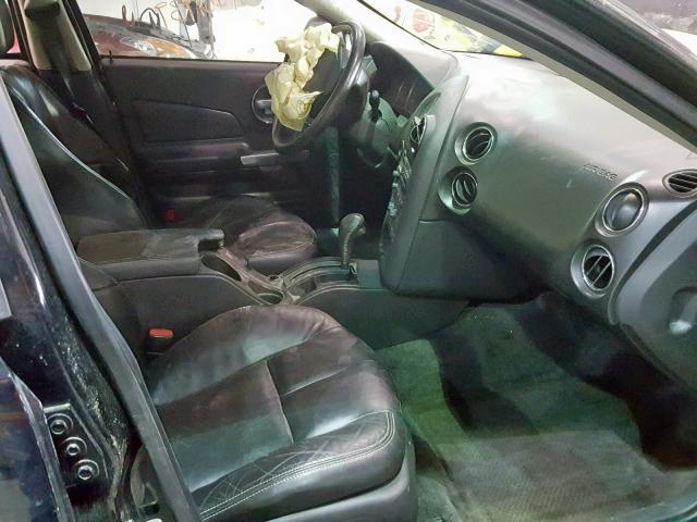 2G2WP552561208177 - 2006 PONTIAC GRAND PRIX BLACK photo 5