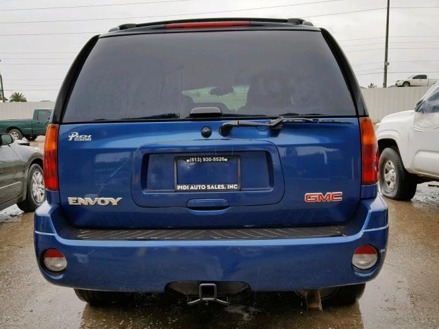 1GKDT13SX52158244 - 2005 GMC ENVOY BLUE photo 10