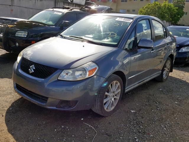 JS2YC414585104250 - 2008 SUZUKI SX4 GRAY photo 2