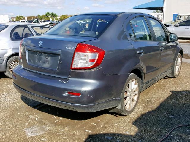 JS2YC414585104250 - 2008 SUZUKI SX4 GRAY photo 4