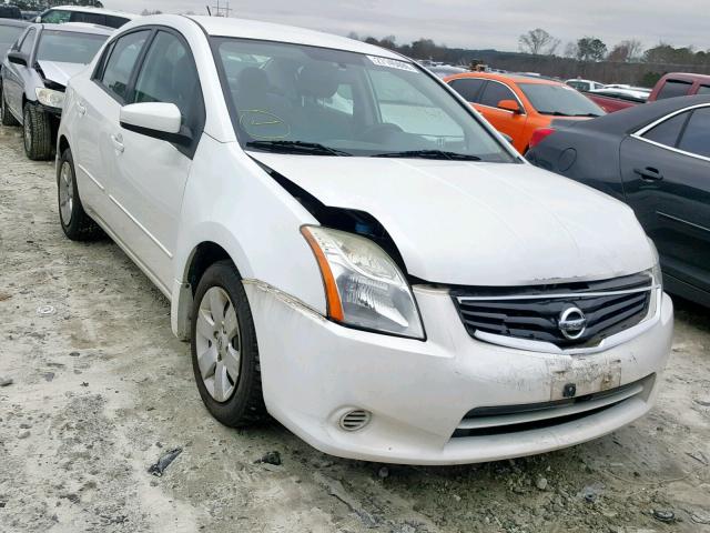 3N1AB6APXAL618737 - 2010 NISSAN SENTRA 2.0 WHITE photo 1