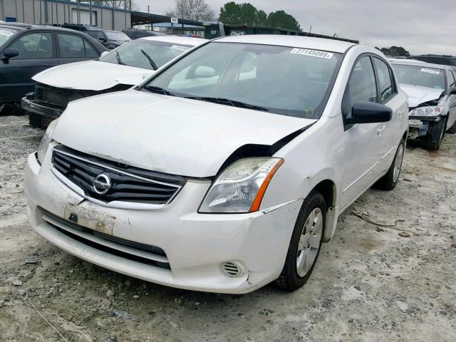 3N1AB6APXAL618737 - 2010 NISSAN SENTRA 2.0 WHITE photo 2