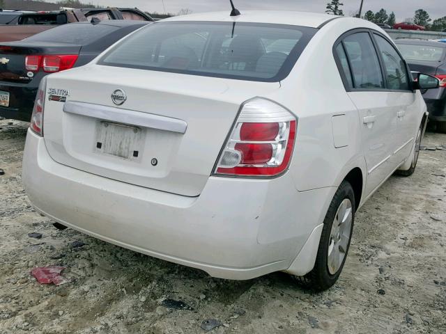 3N1AB6APXAL618737 - 2010 NISSAN SENTRA 2.0 WHITE photo 4