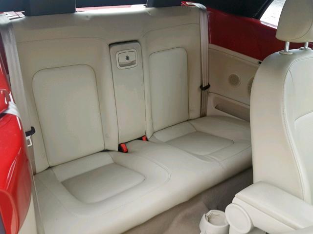 3VWPF31Y28M415264 - 2008 VOLKSWAGEN NEW BEETLE Qırmızı foto 6