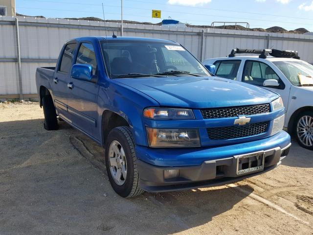 1GCDSCF94C8100322 - 2012 CHEVROLET COLORADO L BLUE photo 1