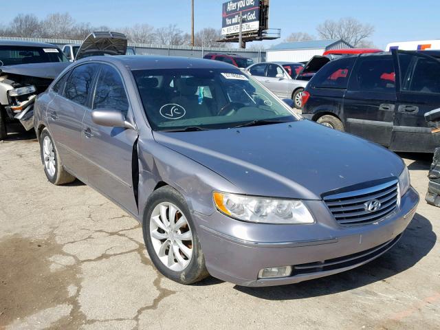 KMHFC46FX7A213770 - 2007 HYUNDAI AZERA SE SILVER photo 1