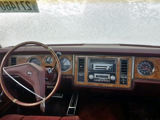 1G4AP69Y2DH524393 - 1983 BUICK LESABRE LI BURGUNDY photo 9