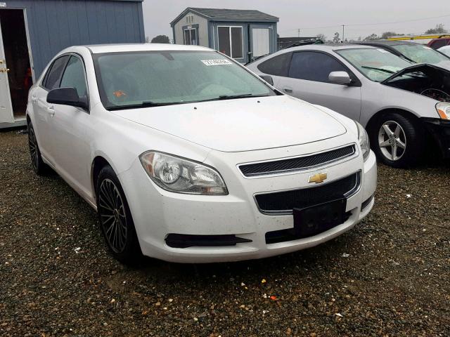 1G1ZA5E08CF239123 - 2012 CHEVROLET MALIBU LS WHITE photo 1
