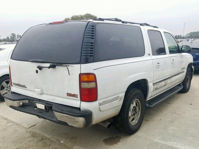 3GKEC16T41G102391 - 2001 GMC YUKON XL C WHITE photo 4