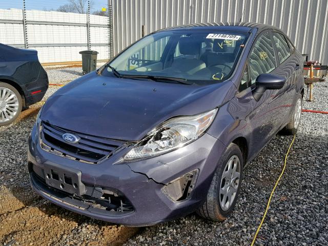 3FADP4AJ6CM186310 - 2012 FORD FIESTA S GRAY photo 2