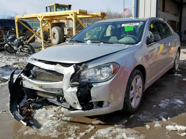 1G1ZB5E13BF256139 - 2011 CHEVROLET MALIBU LS Gümüş foto 2