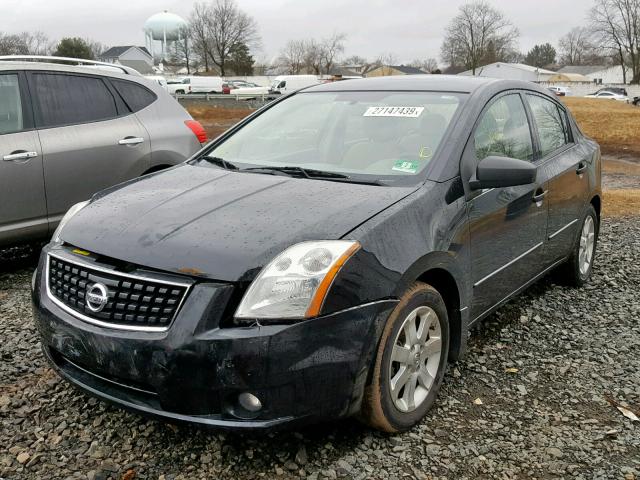 3N1AB61E78L617943 - 2008 NISSAN SENTRA 2.0 BLACK photo 2